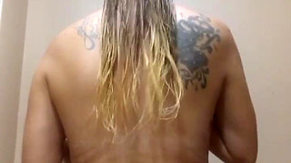 Cutting My Hair in the Shower