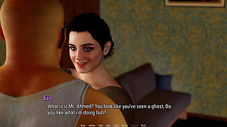 Busty Chick Rough Fucked by a Fat Old Landlord