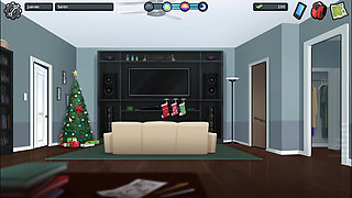 Stepmom doing a Russian in the laundry room alone