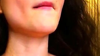 Close up amateur masturbating solo