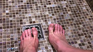 Maitresse Madelines solo foot fetish POV