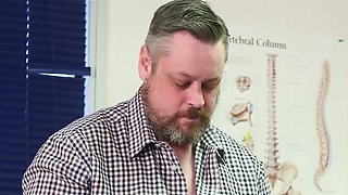 CFNM femdom nurses laughing at really small knob patien