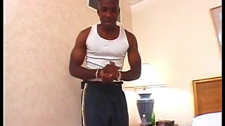 A Huge Black Cock Bangs a White Girl Doggystyle