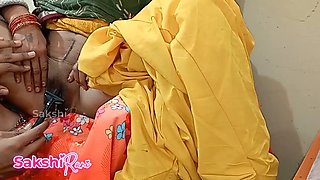 Desi aunty in Indian homemade action featuring steamy encounters