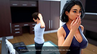 Teens Big Butt Jiggles as Big Tits MILF with Dripping Wet Pussy Under Panties