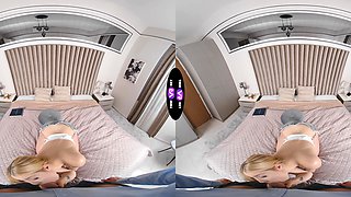 Teen Angel Ayyla's perfect peach gets pounded in VR POV
