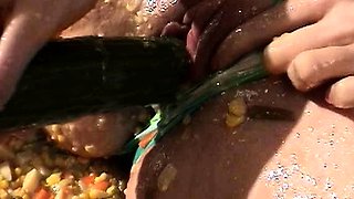 Sleeping veggie dump