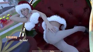 Christmas Blowjob Special with Stepmom - Big Natural Tits & Heart Problems