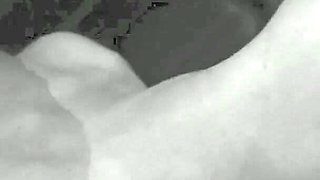 Classic Big Boobed Twins Fucked in the Office Black Stockings