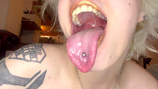 Mouth Fetish Lipstick Fetish No Makeup Goth Girl