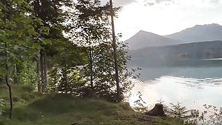 Chubby blonde with natural tits Proxy Paige plays in solo style