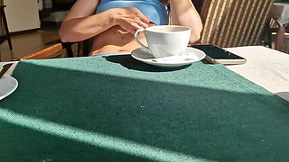 I Flash My Tits in a Cafe