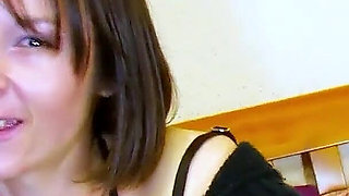 Skinny MILF Carla is seduced and fucked by neighbors at house party