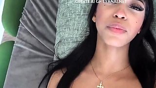 Seducing My Girlfriend In Her Room Until Morning Creampie -