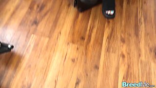 Energetic Nick Strokes at impregnation trailer