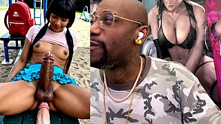 Transgender Nubile With A Huge Trimmed Muff Is Nutting All Over Her Face While She Rails Her Fake penis, Huge Knocker Transgender Leaking Spunk While Ass-fuck Humped, Ebony Nubile With A Thicc Cummy Trunk, AI Generated