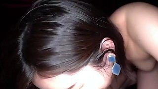 Asian japanese blowjob and vibrator