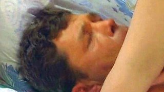 Mexicana blowjob with her big boobs
