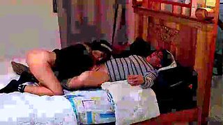 Cheating Boyfriend Creampies Cleaning Lady While Girlfriend Sleeps - Winter Steph Big Tits Latina MILF