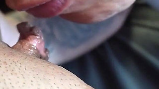 Sucking with Large Clitoris