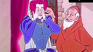 Car Toon In Retro Orgy