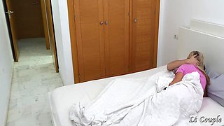 Wifes Horny Girlfriend Heard Us In The Morning And Sneaked In To Our Bedroom To Watch