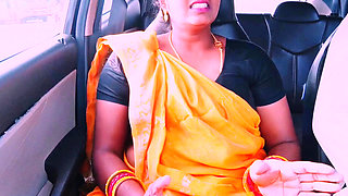 Desi Saree Maid Car Sex Telugu Dirty Talks.