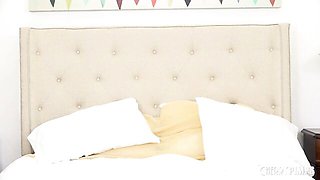 Precious Morgan Lee and Axel Aces's cum on back smut