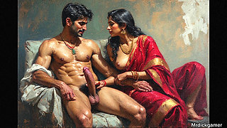 Indian bhabhi takes his cock deep inside her asshole and enjoys his cum in her mouth