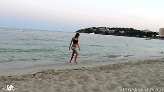 Horny Nude on Beach