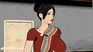 Jija Sali Sex: Desi Sister-in-Law Blowjob and Doggy Style Fucking in Hindi