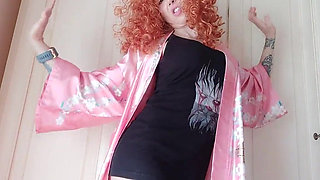Chantal Channel Is a Beautiful Exhibitionist. I Love Her Whore Panties and Those Socks
