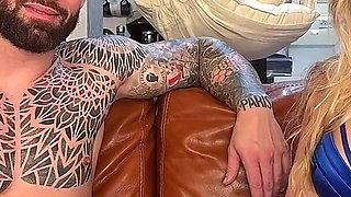 The Beautiful Sienna, a Beautiful 27-year-old Blonde, Loves Fucking in Front of the Camera!