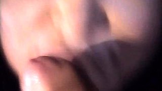 Cumshot on big boobs for slut tit fucking in hd