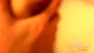 Petite Hairy Pornstar Riley Star Virtual Vacation POV Blowjob & Creampie in 4K