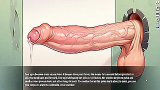 Muscle Growth World [ Femboy Hentai Game ] Ep.5 Giant Cock Sucking