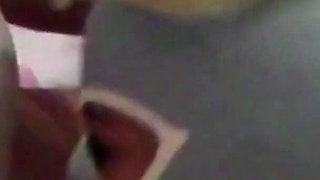 Blonde MILF with Pigtails Takes Cock and Cums in Her Mouth