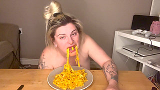 Messy Mukbang Burping and Farting Bloopers