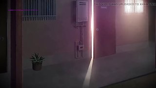 Busty Stepsister Seduces Me in Closet - Almost Caught Hentai Fuck with Big Tits and Ass
