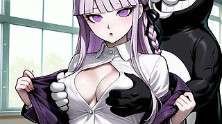 Danganronpa Student Uniform Teddy Bear Monster Gangbang Ai