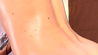 Oiled Body Tease with Karneli Bandi