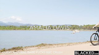 Blake Blossom and Amalia Davis's shaved video by Blacked.Com