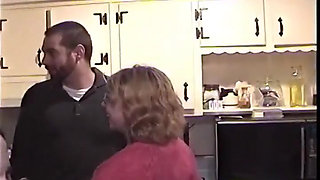 Mature Blonde MILF Drenched in Cum From BBC Gangbang