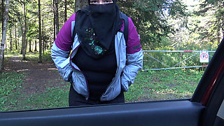 Muslim Hijab Girl Picked Up By Perverted German Man For Rough Sex