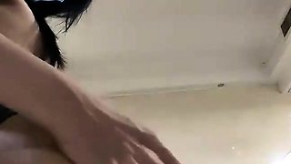 Amateur young teen solo masturbation on her livingroom