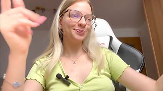 Platinum-blonde Goddess Bella Rae transforms you into her doll in this sissy ASMR roleplay