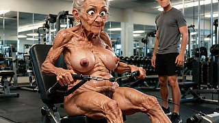 Old Ladies in the Gym