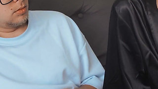 Step Mom Skips Step Son's School for Taboo Handjob and Creampie