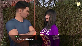 Dusklight Manor adventure with a mix of big booties and small boobs