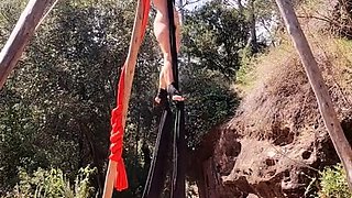 Outdoor bdsm dorm handjob outdoor